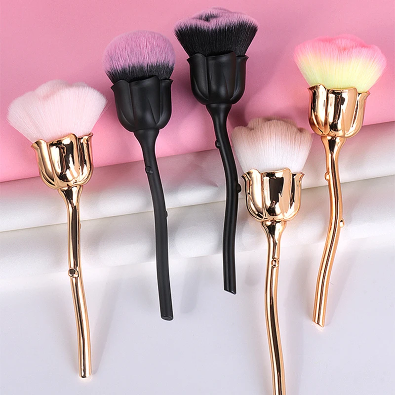 Beauty Rose Makeup - Rose Flower Shape Loose Powder Foundation