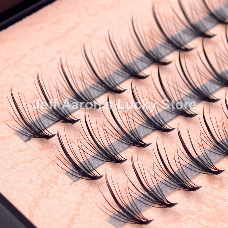 Beauty Makeup App - 1 กล่องเรียวขนตาปลอม Fake Eye Lashes เครื่องมือแต่งหน้าความงาม