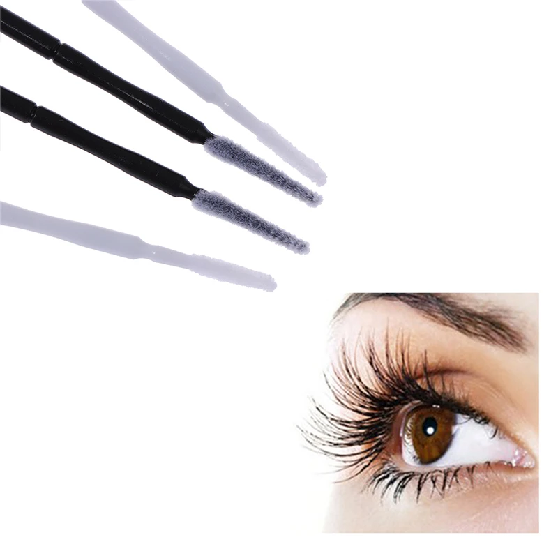Blush Brush Kabuki - 100 ชิ้น Professional Disposable Eyelash Extension