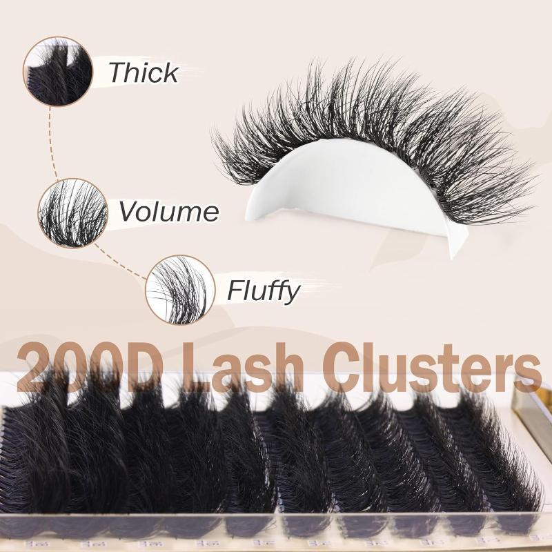 ขนตาปลอมแบบหนาฟู รุ่นใหม่ DIY  - Eyelash Extension บทวิจารณ์และราคา