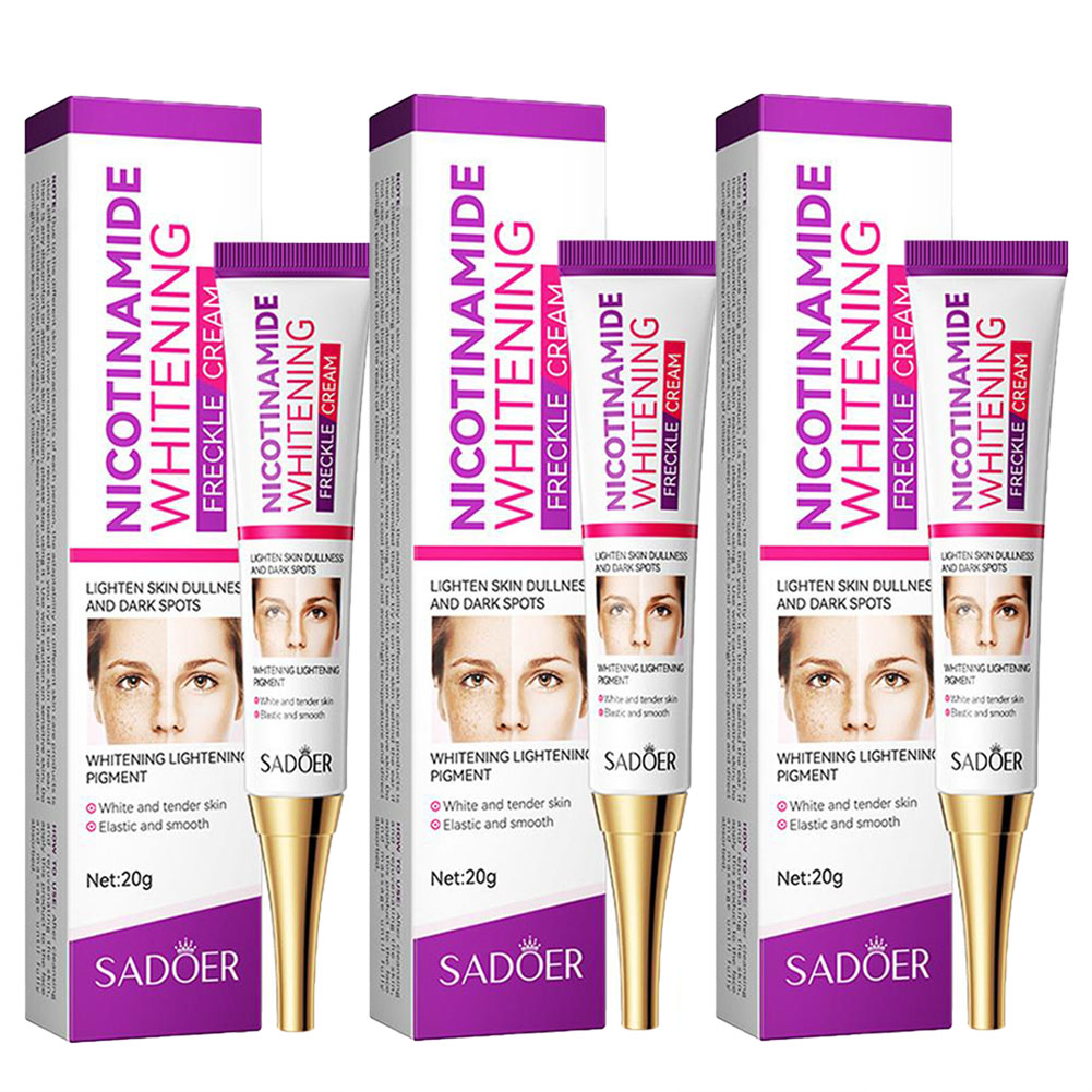 3ชิ้น Nicotinamide ครีมใบหน้าช - Beauty Makeup Cream บทวิจารณ์และราคา