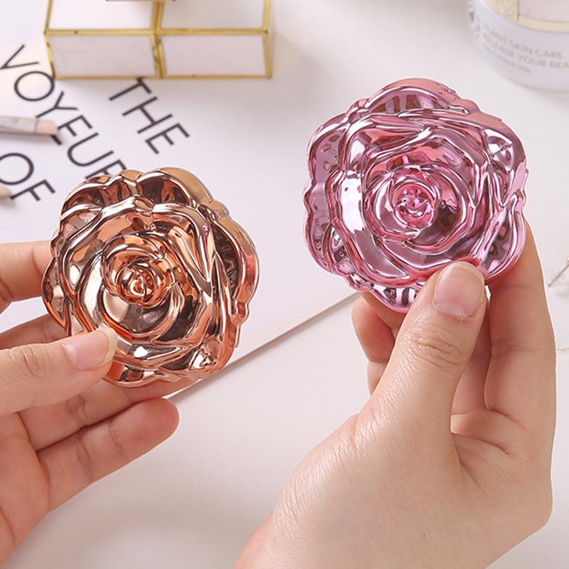 กระจกพกพาขนาดเล็กทรงดอกกุหลาบส - Beauty Rose Makeup บทวิจารณ์และราคา