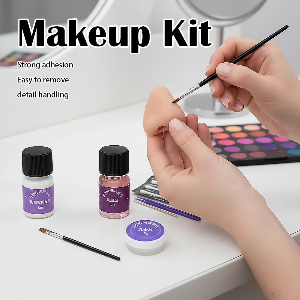 ชุดอุปกรณ์ติดจมูกปลอมแบบมืออาช - J Beauty Makeup บทวิจารณ์และราคา