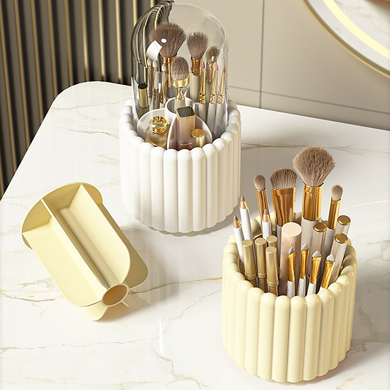 360 °   หมุนผู้ถือแปรงแต่งหน้า - Blush Brush Kabuki บทวิจารณ์และราคา