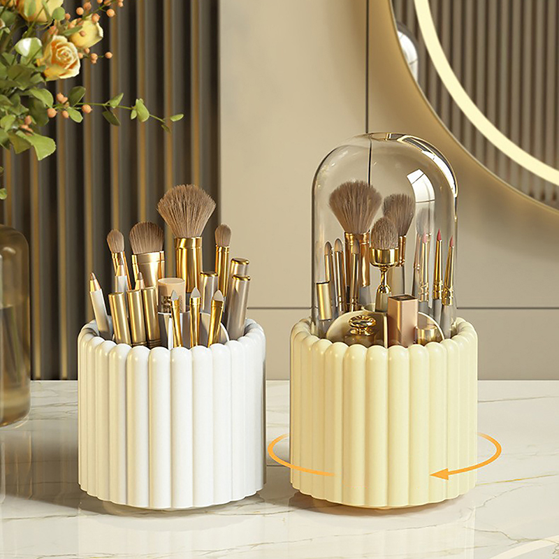 360 °   หมุนผู้ถือแปรงแต่งหน้า - Blush Brush Kabuki บทวิจารณ์และราคา