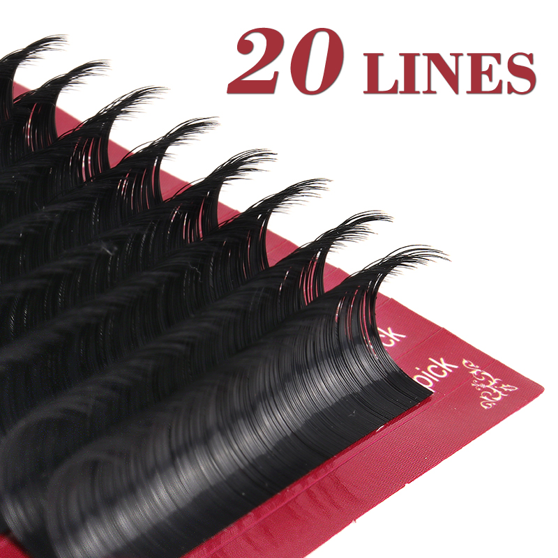 Dassen 20 แถวคลาสสิกแต่ละขนตา  - J Beauty Makeup บทวิจารณ์และราคา
