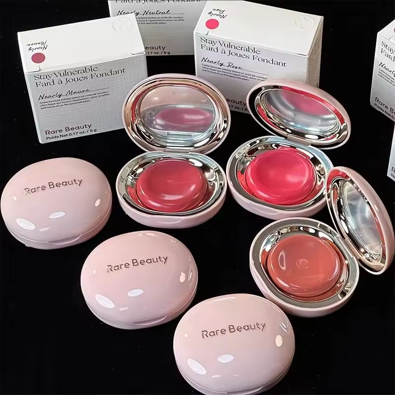 บลัชออนเนื้อครีมสีชมพูอมม่วง H - Beauty Rose Makeup บทวิจารณ์และราคา