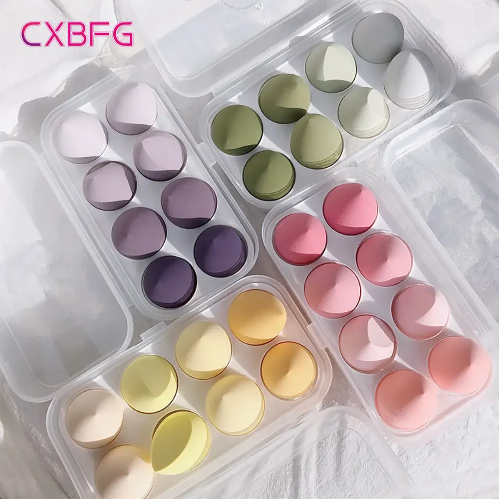 ฟองน้ำแต่งหน้า 4/8 ชิ้น ฟองน้ำ - Beauty Makeup Egg บทวิจารณ์และราคา