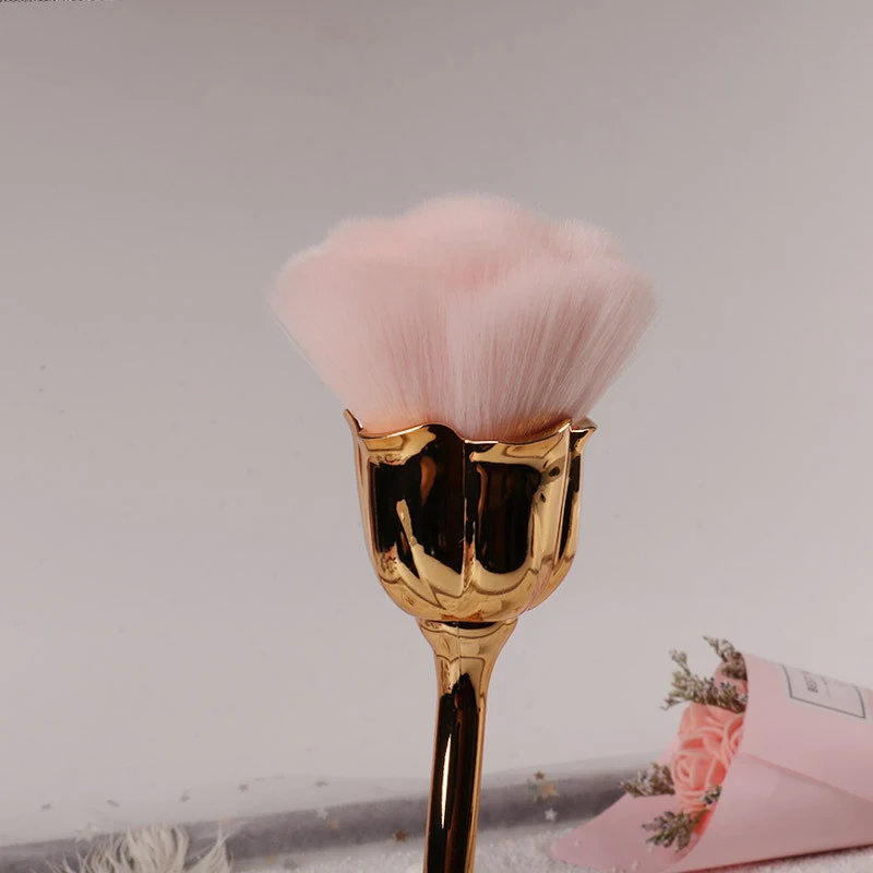Rose Flower Shape Loose Powder - Beauty Rose Makeup บทวิจารณ์และราคา
