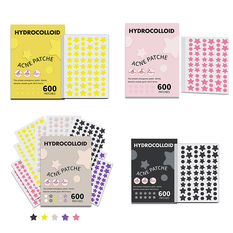 แผ่นแปะสิวรูปดาว 600 ชิ้น/ชุด  - Beauty Makeup & D Anime Studio บทวิจารณ์และราคา