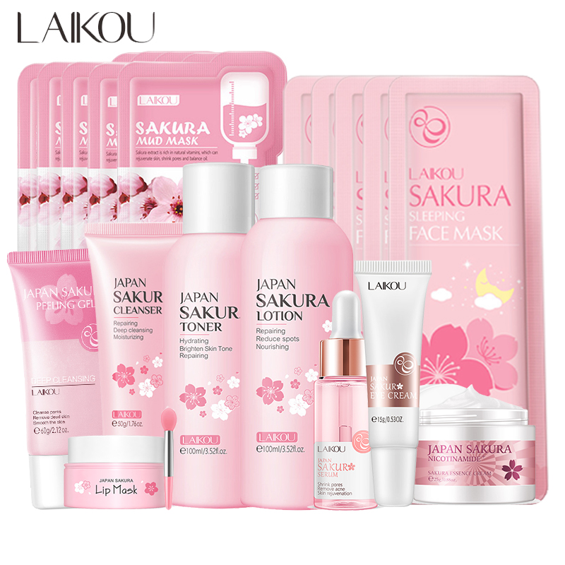 เซรั่มบำรุงผิวหน้าซากุระเซรั่ม - Beauty Makeup Cream บทวิจารณ์และราคา
