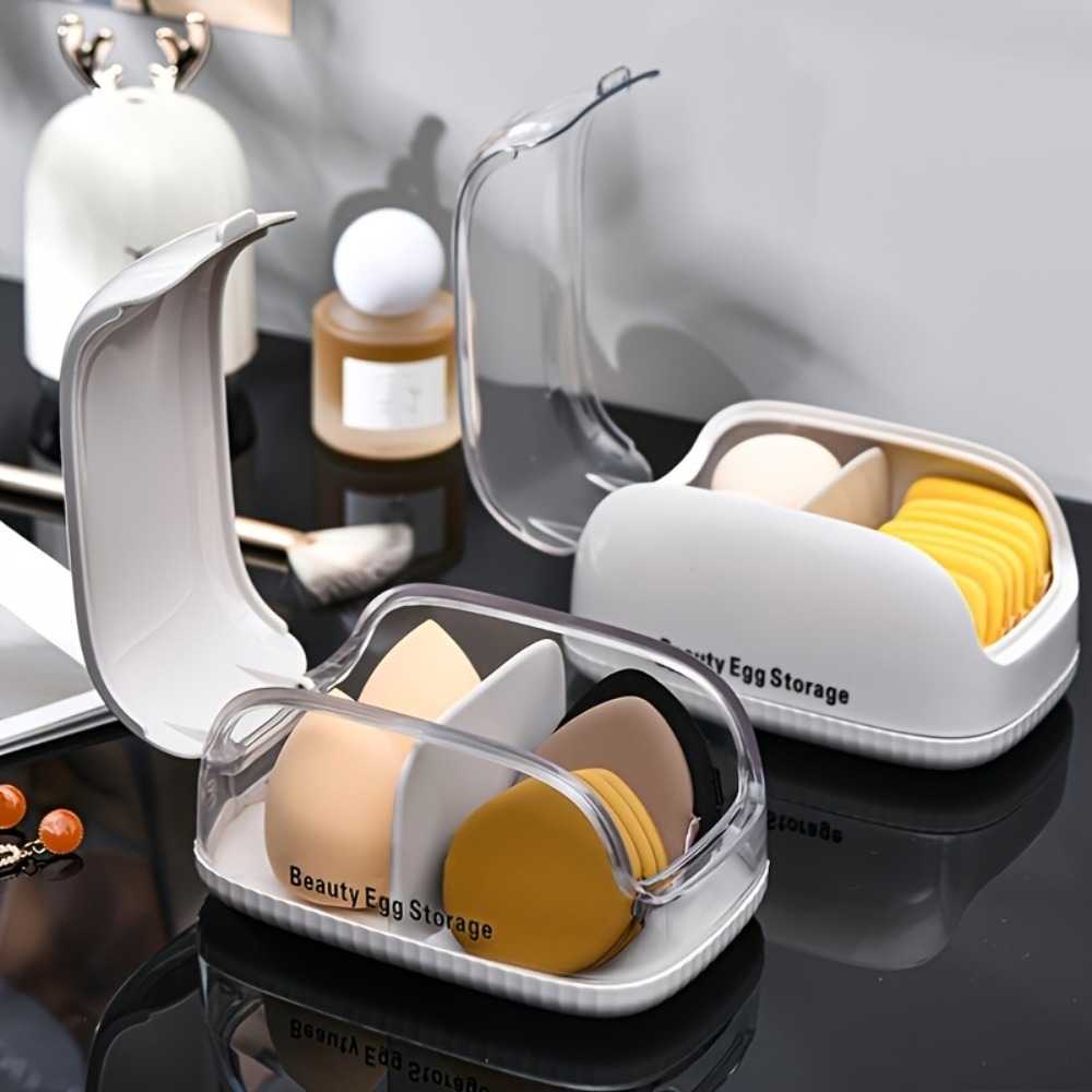กล่องเก็บฟองน้ำแต่งหน้าแบบสองช - Beauty Makeup Blender บทวิจารณ์และราคา