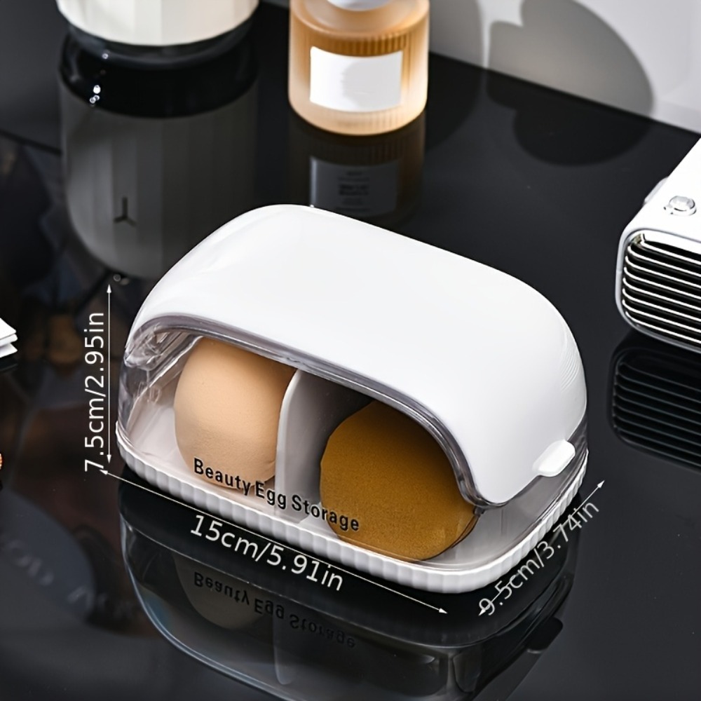 กล่องเก็บฟองน้ำแต่งหน้าแบบสองช - Beauty Makeup Blender บทวิจารณ์และราคา