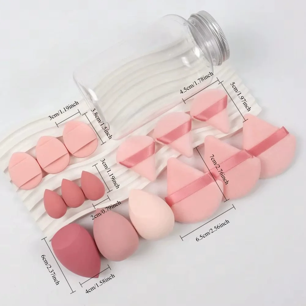 12/15 ชิ้นฟองน้ำแต่งหน้า ฟองน้ - Beauty Makeup Egg บทวิจารณ์และราคา